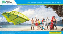 Desktop Screenshot of kitesurf-adventure.de